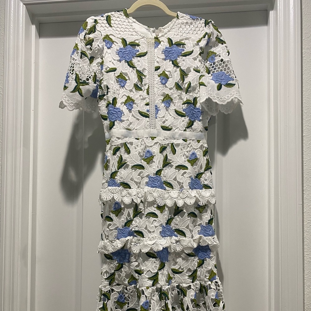 All I Wanted Blue Floral Dress from Red dress boutique